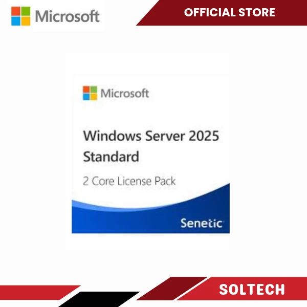 Microsoft Windows Server 2025 Standard - 2 Core License Pack