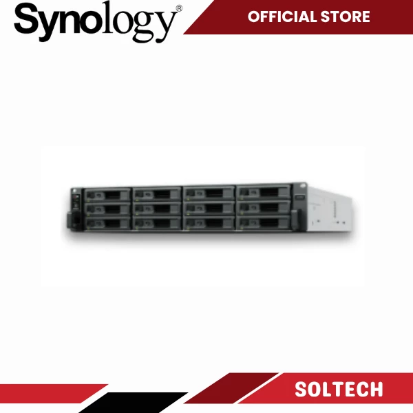 SA3410 Synology Rack Station 12-bay 2.1 GHz 16GB RAM Redundant Power