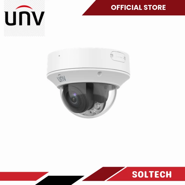 Uniview IPC3232SB-ADZKM-DL-I1 2MP 2.7-13.5mm Motorized Dual-Light VF Dome Network Camera