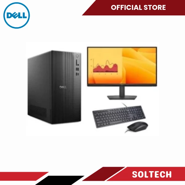 Dell Pro Tower Essential (QVT1260) + Dell 22 Monitor E2225HM