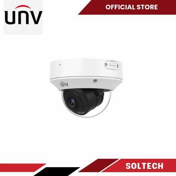 Uniview IPC3236SB-ADZKM-DL-I1 6MP Dual-Light Motorized VF Dome Network Camera