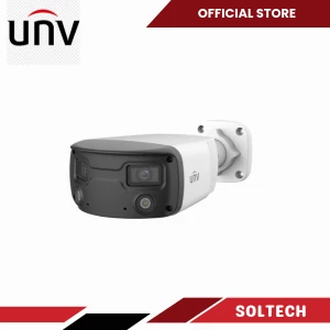 Uniview IPC2K24SE-ADF40KMC-WL-I0 4MP ColorHunter OmniView Fixed Warm Light Bullet Network Camera