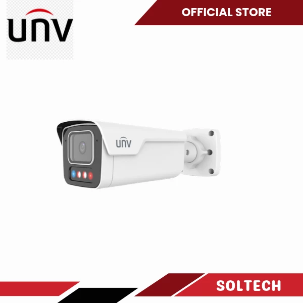 Uniview IPC2B18SE-ADF40KMC-WP-I1 8MP Dual-Light Bullet Warning Network Camera