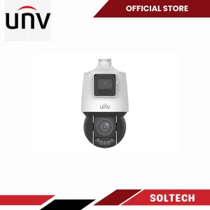 Uniview IPC94144SR-X25-F40C 4MP+4MP LightHunter Dual-Lens Network PTZ Camera 25X Optical Zoom